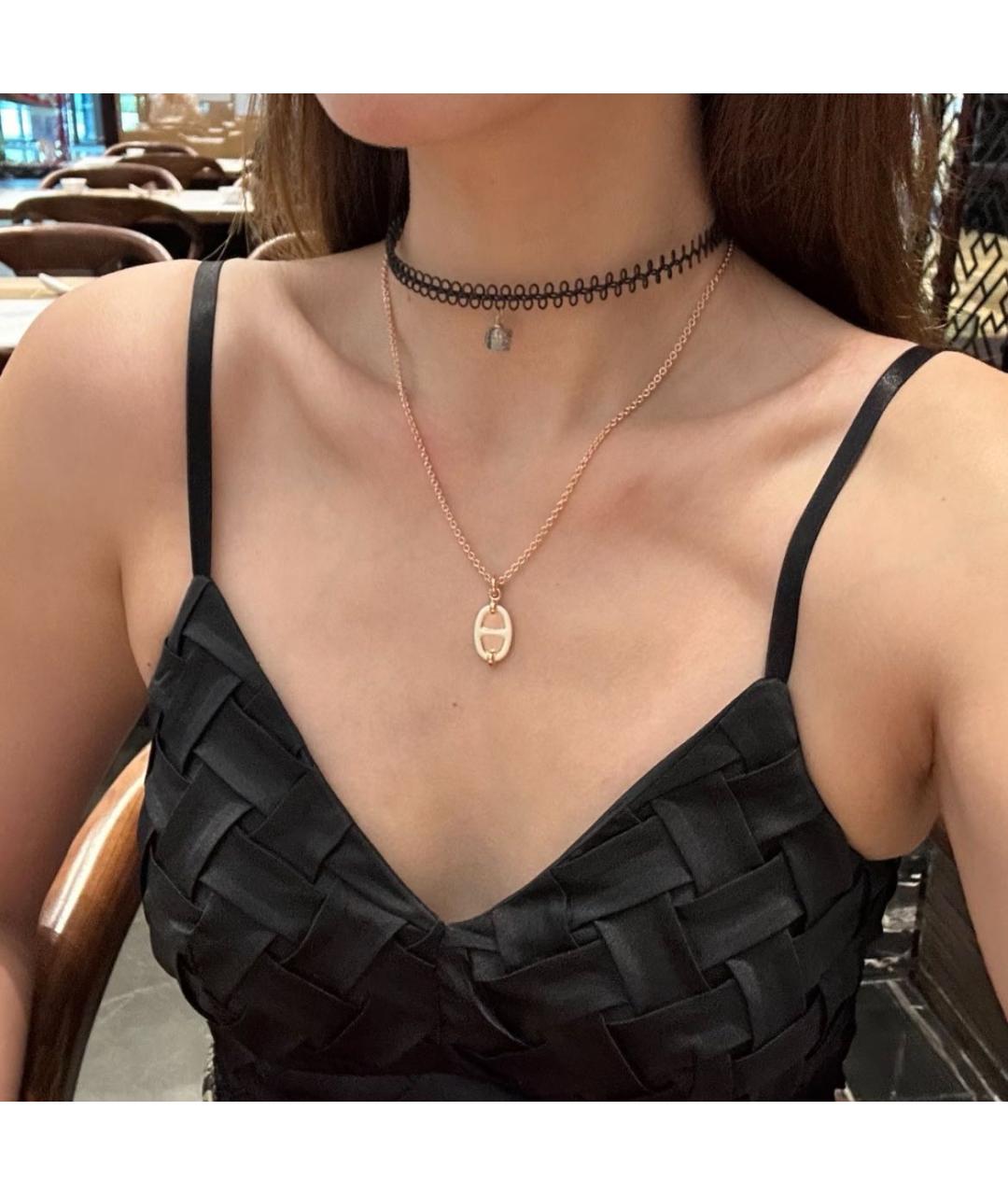 HERMES Оранжевое колье, фото 6