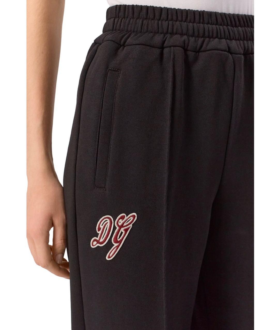 DOLCE&GABBANA Черный хлопковый спортивные костюмы, фото 6