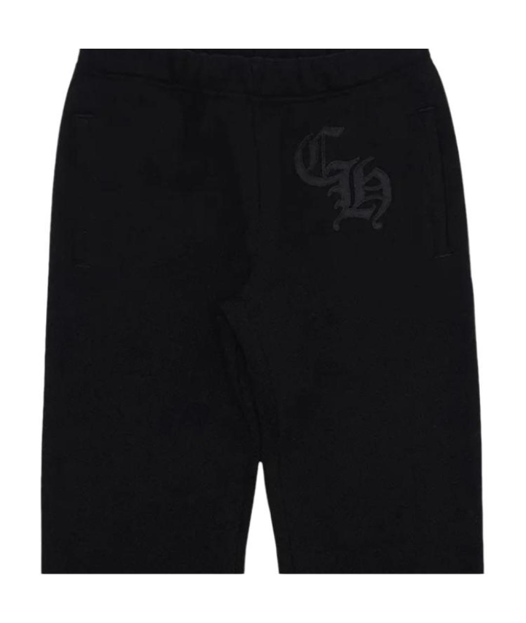 CHROME HEARTS Черные повседневные брюки, фото 3