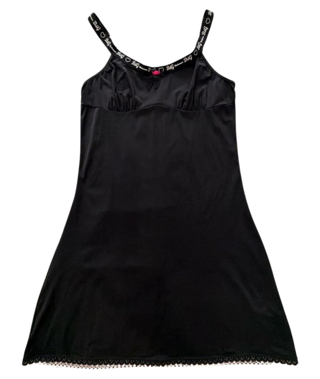 DOLCE&GABBANA Черная пижамы и сорочки, фото 1