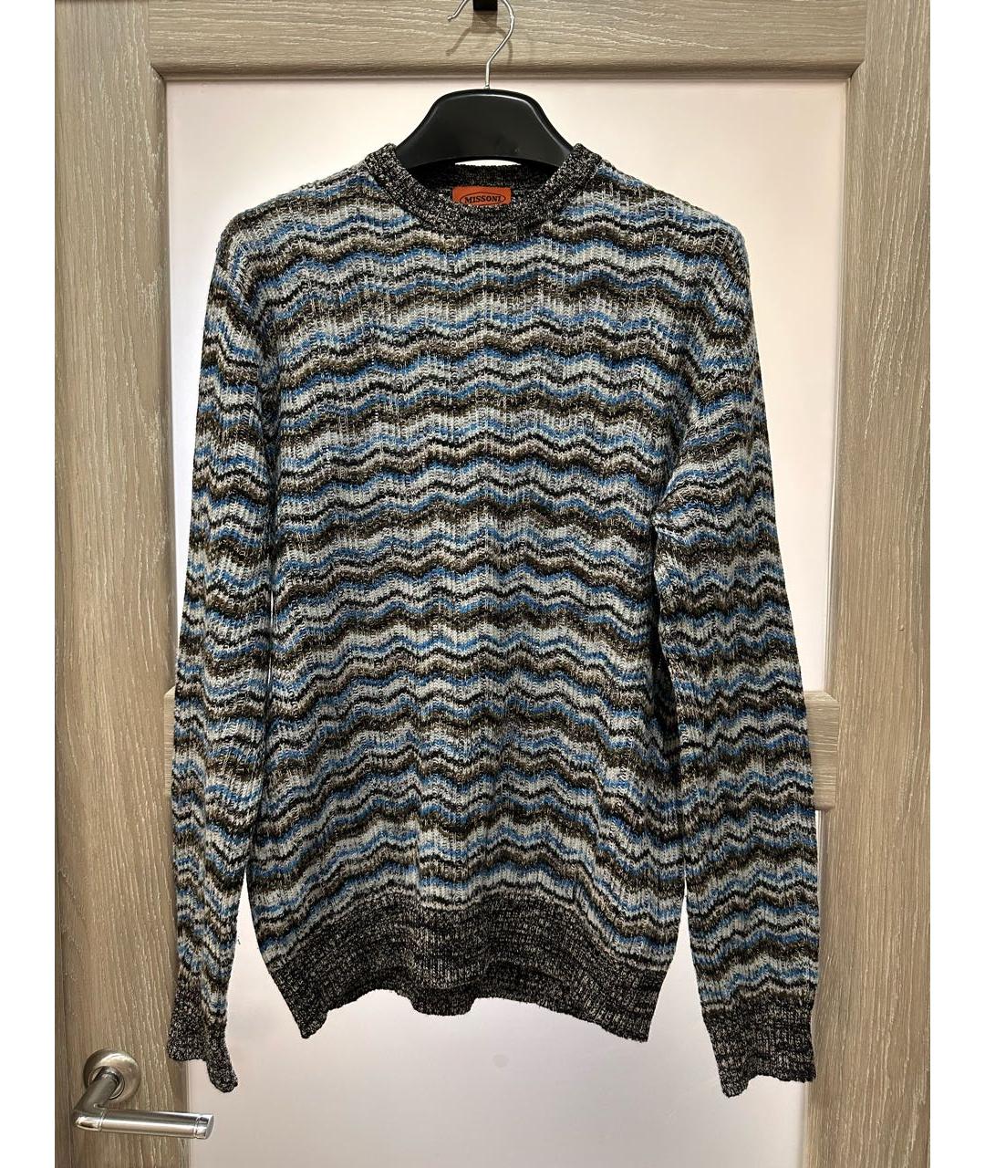 MISSONI Мульти шерстяной джемпер / свитер, фото 9