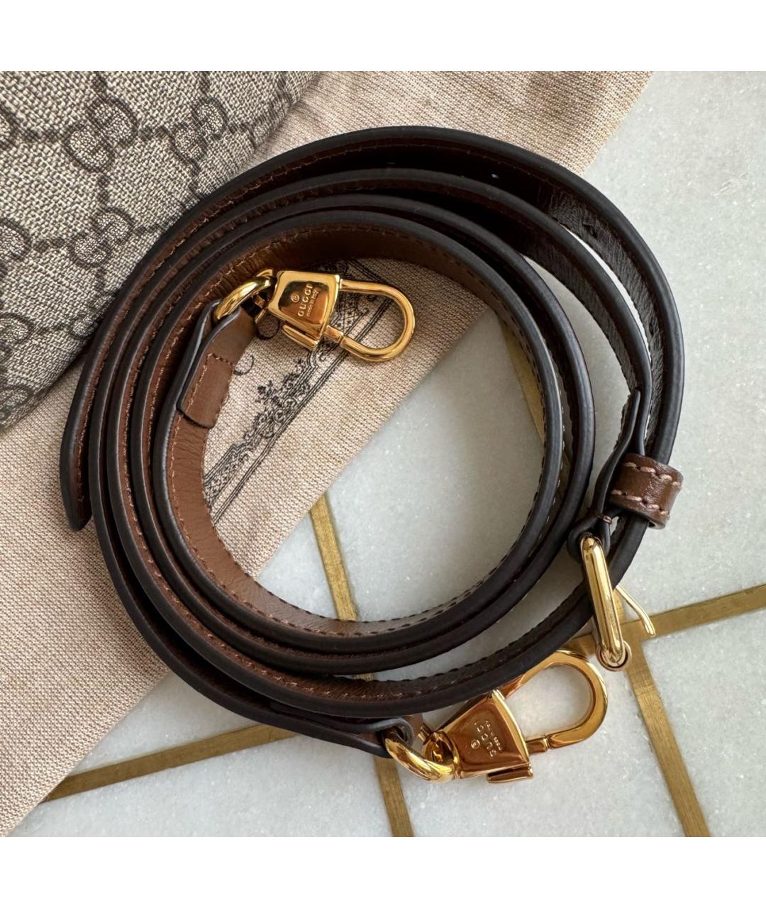 GUCCI Бежевый рюкзак, фото 6