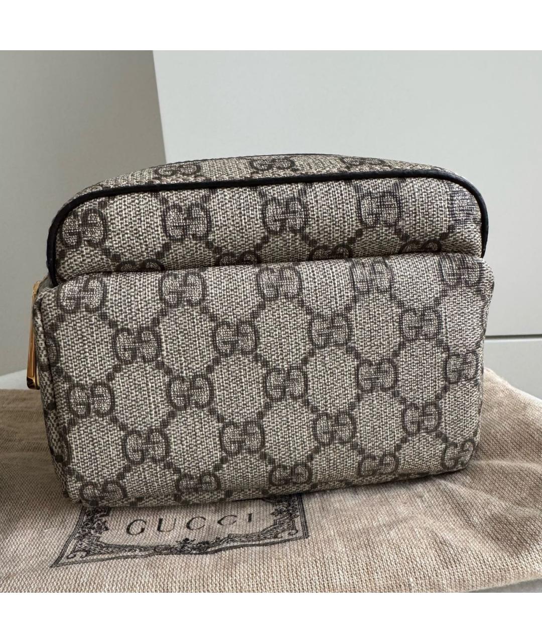 GUCCI Бежевый рюкзак, фото 3