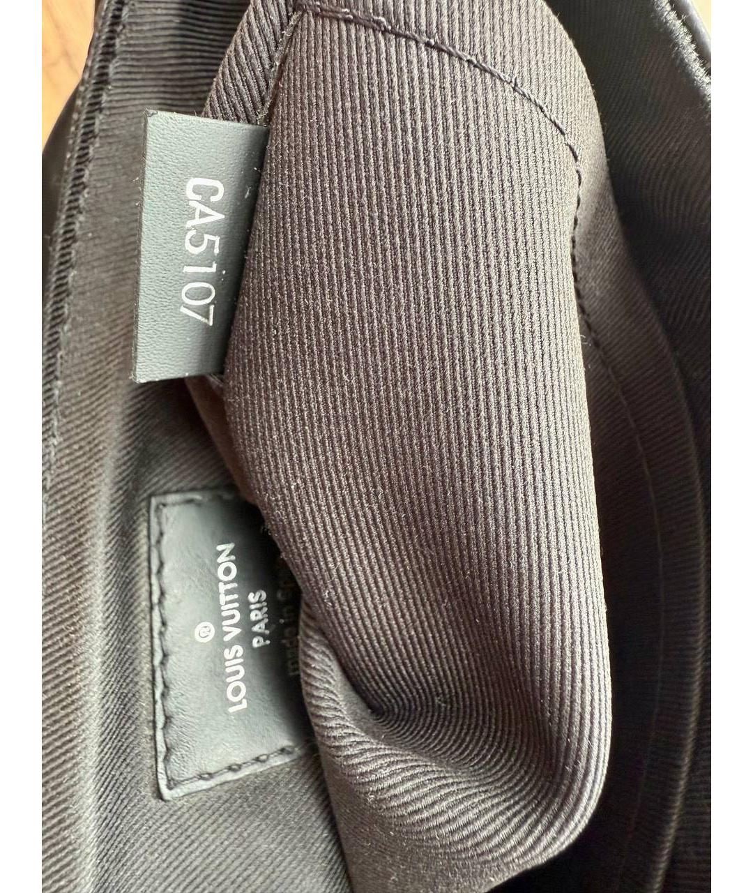 LOUIS VUITTON Черная сумка на плечо, фото 8