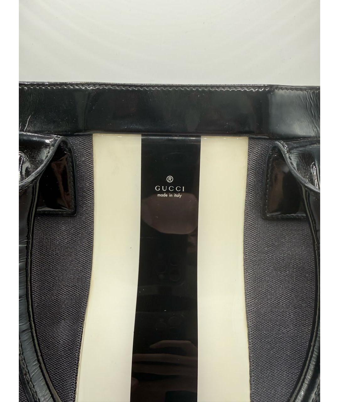 GUCCI Черная сумка тоут, фото 3