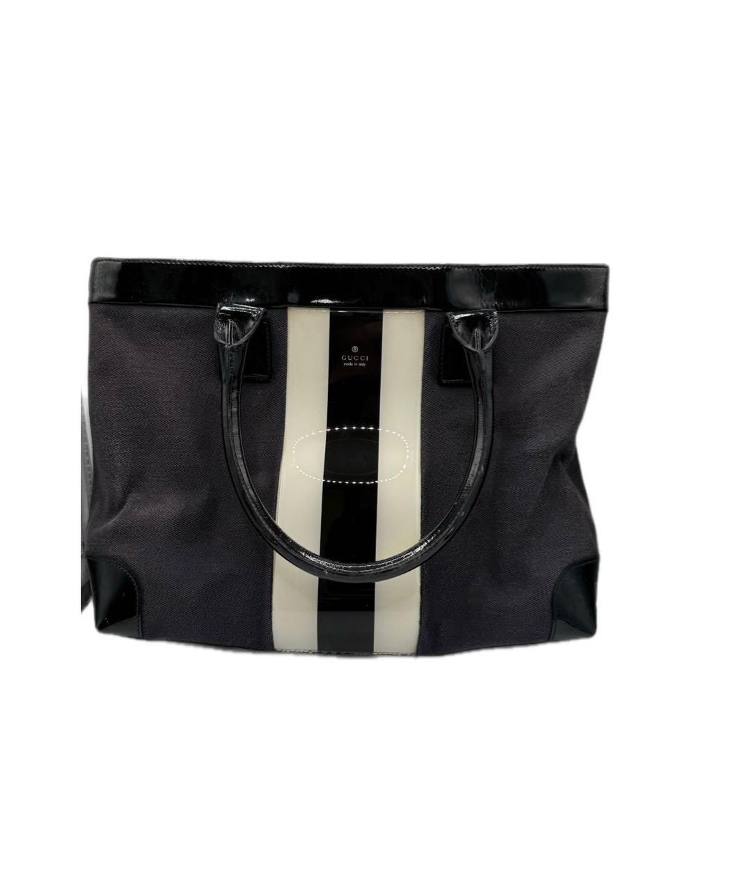 GUCCI Черная сумка тоут, фото 7