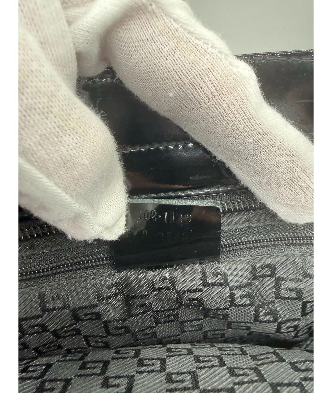 GUCCI Черная сумка тоут, фото 6