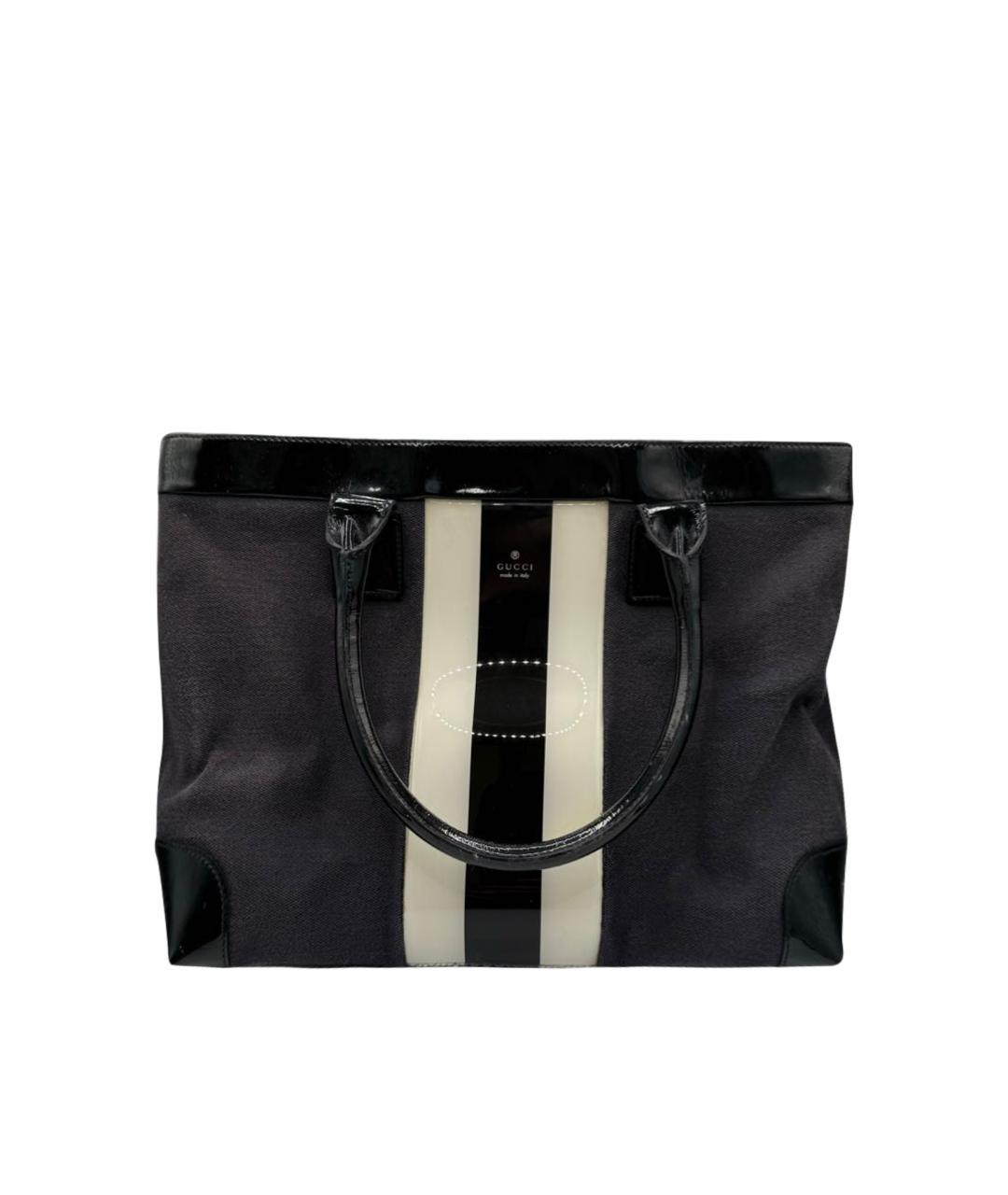 GUCCI Черная сумка тоут, фото 1