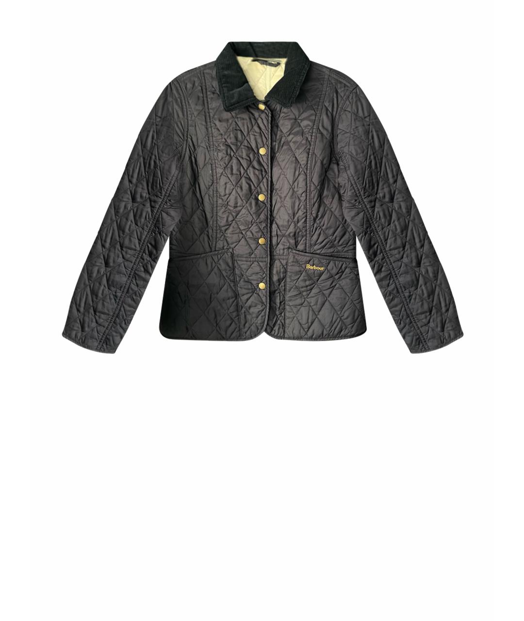 BARBOUR Темно-синяя полиамидовая куртка, фото 1
