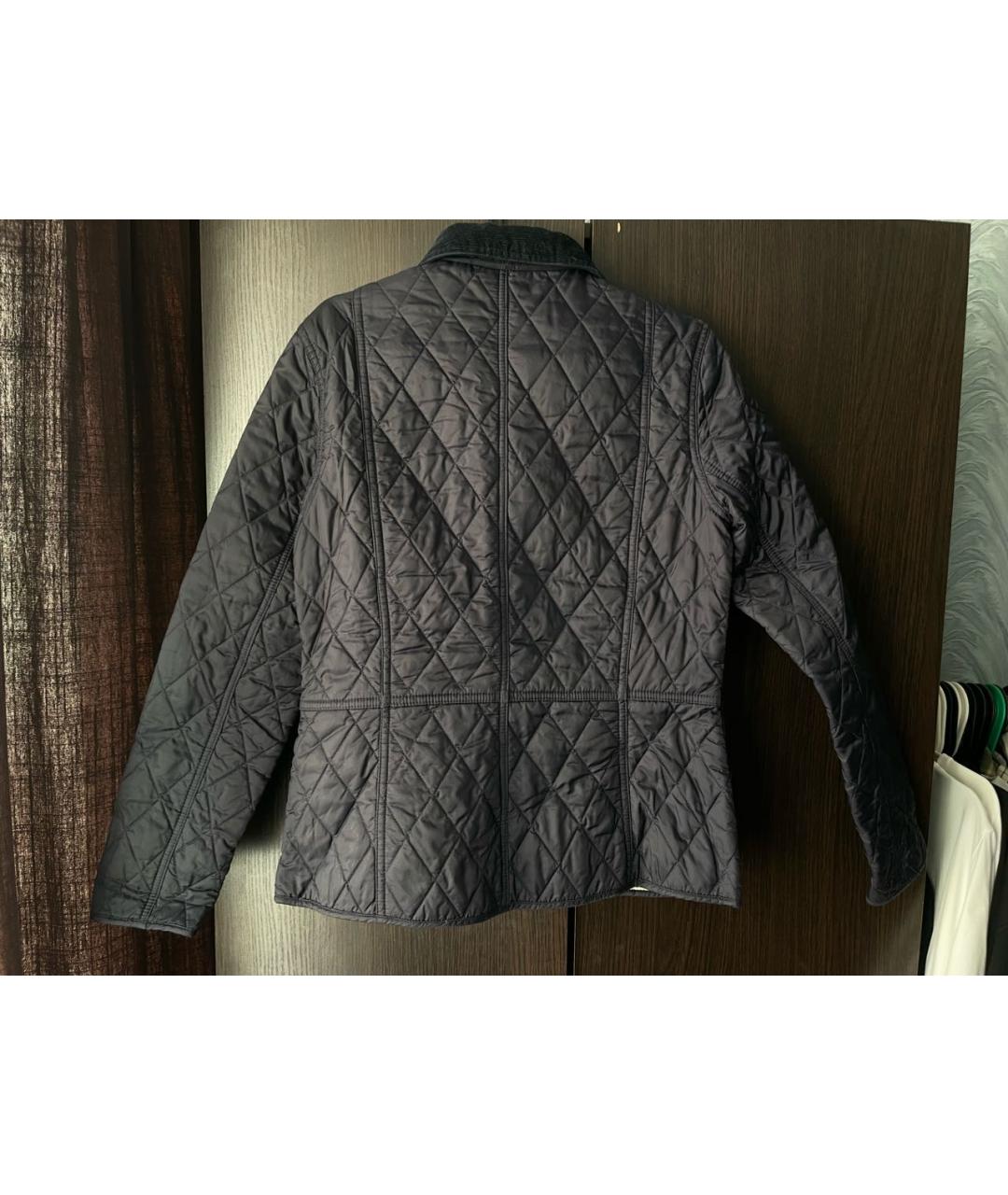 BARBOUR Темно-синяя полиамидовая куртка, фото 2