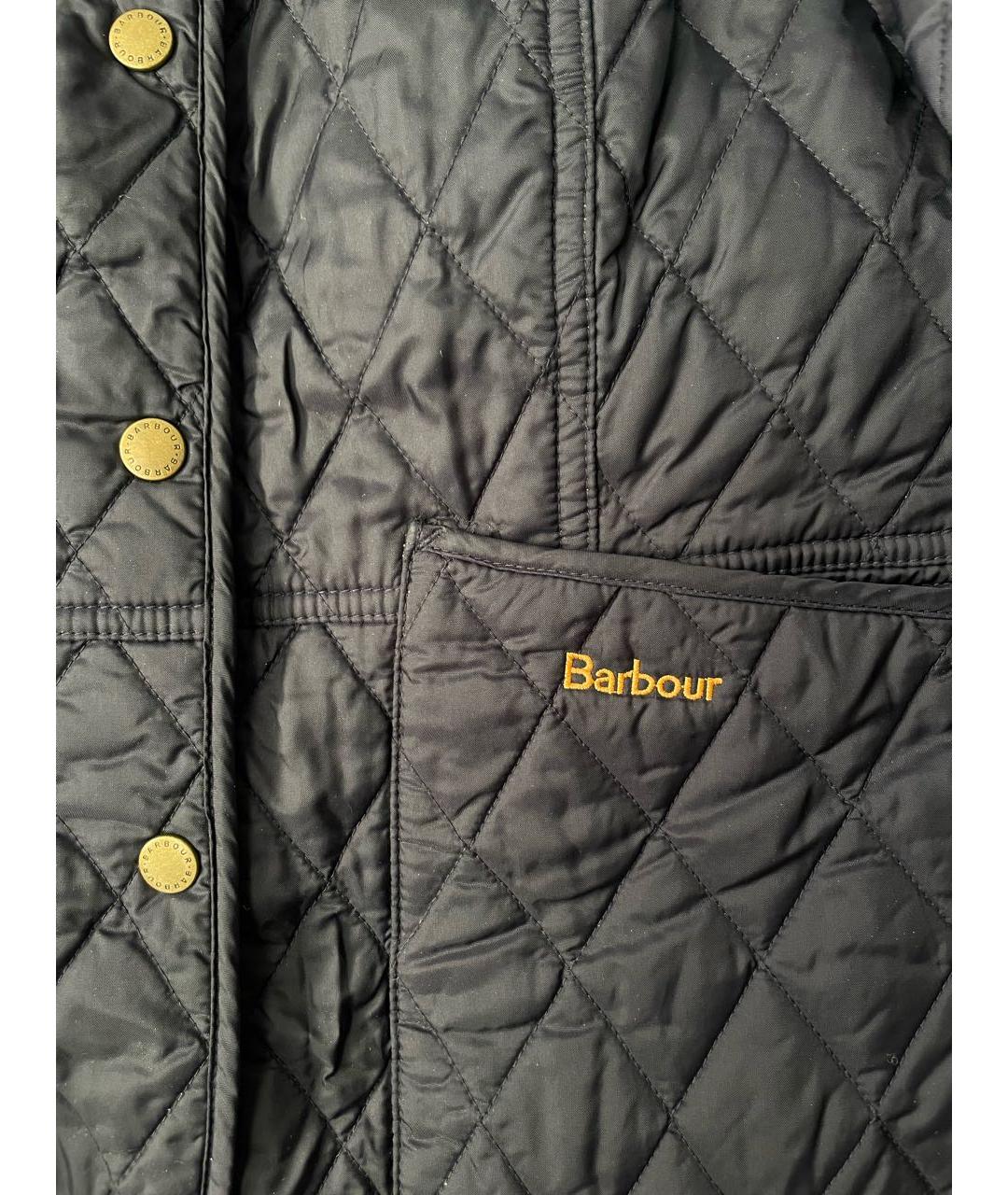 BARBOUR Темно-синяя полиамидовая куртка, фото 6