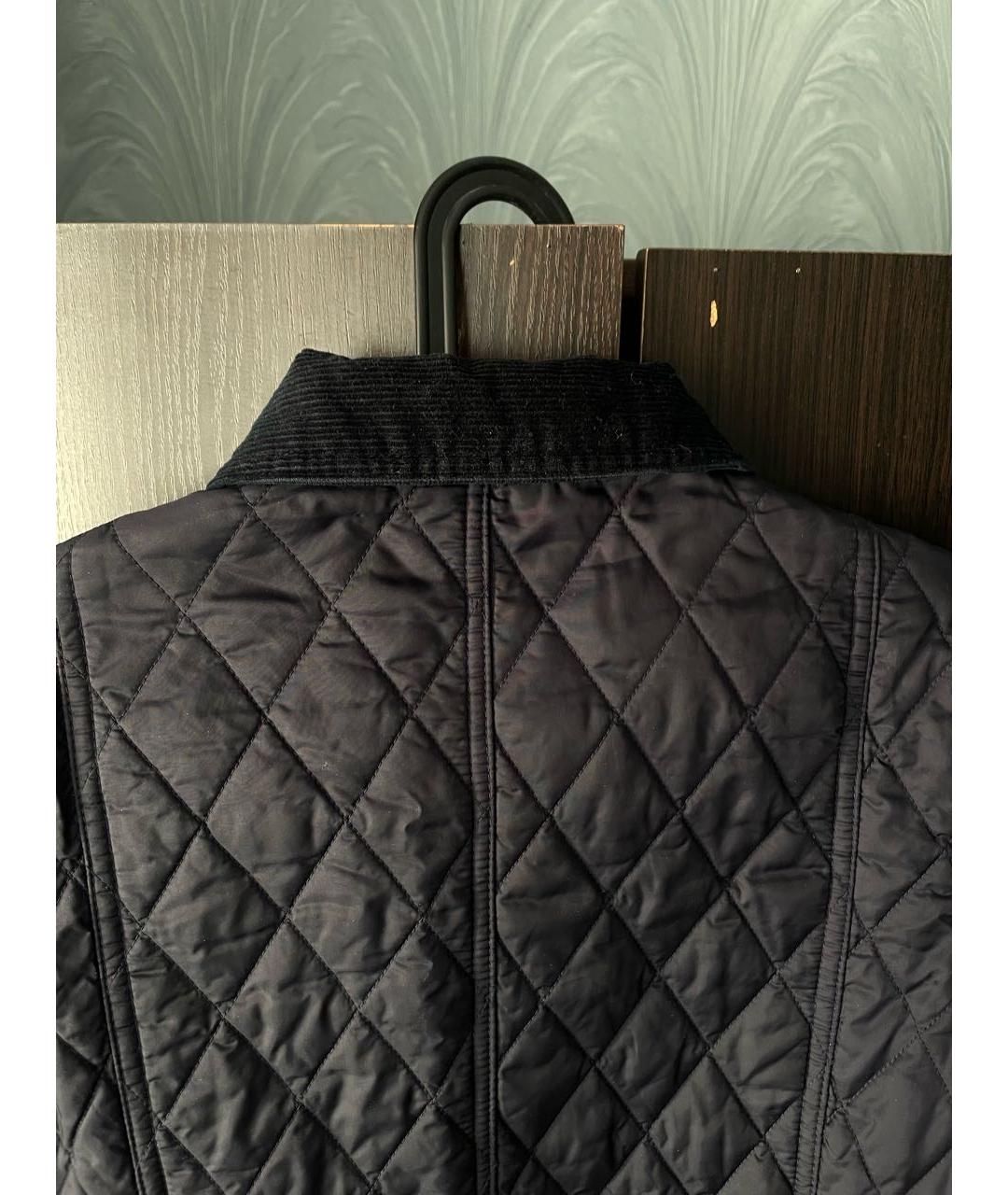 BARBOUR Темно-синяя полиамидовая куртка, фото 3