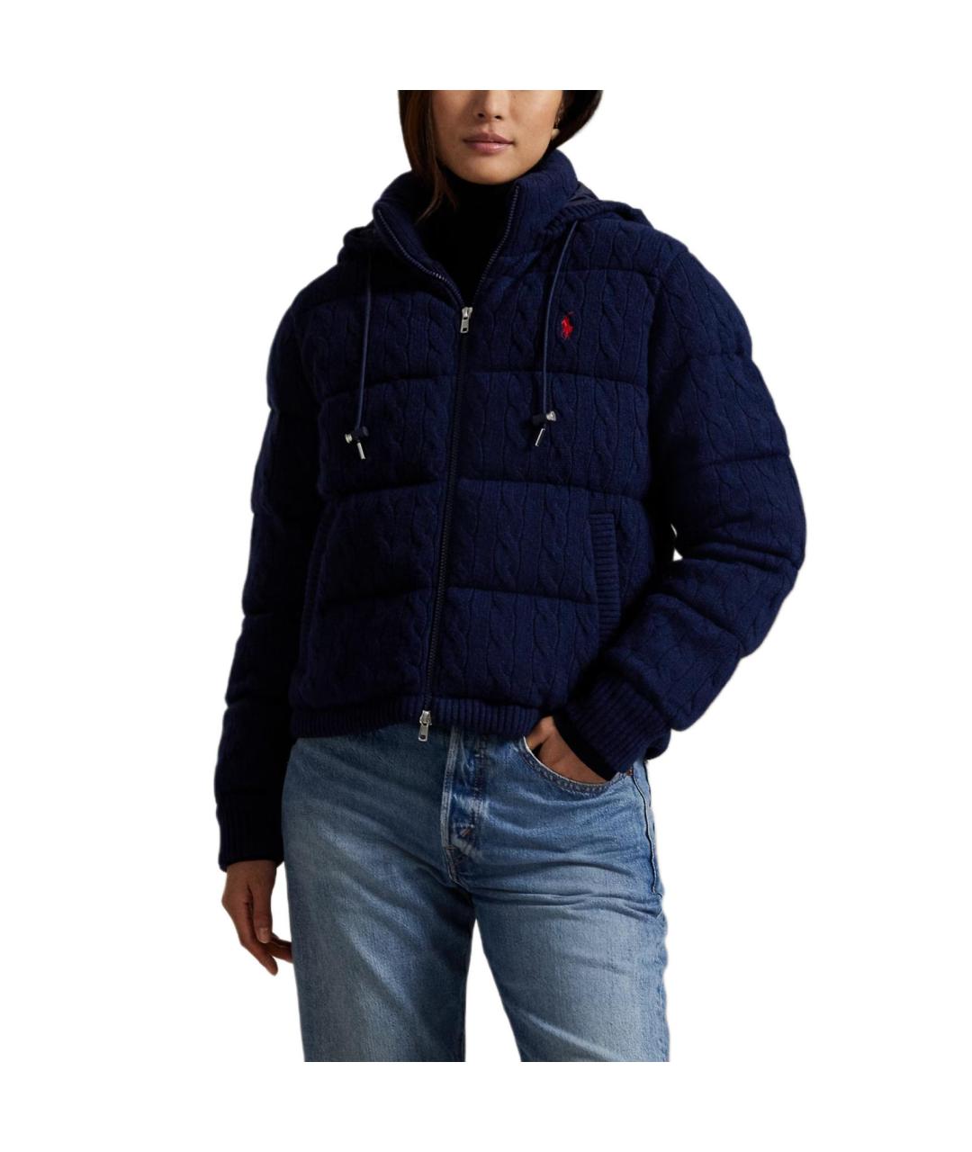 POLO RALPH LAUREN Темно-синий пуховик, фото 2