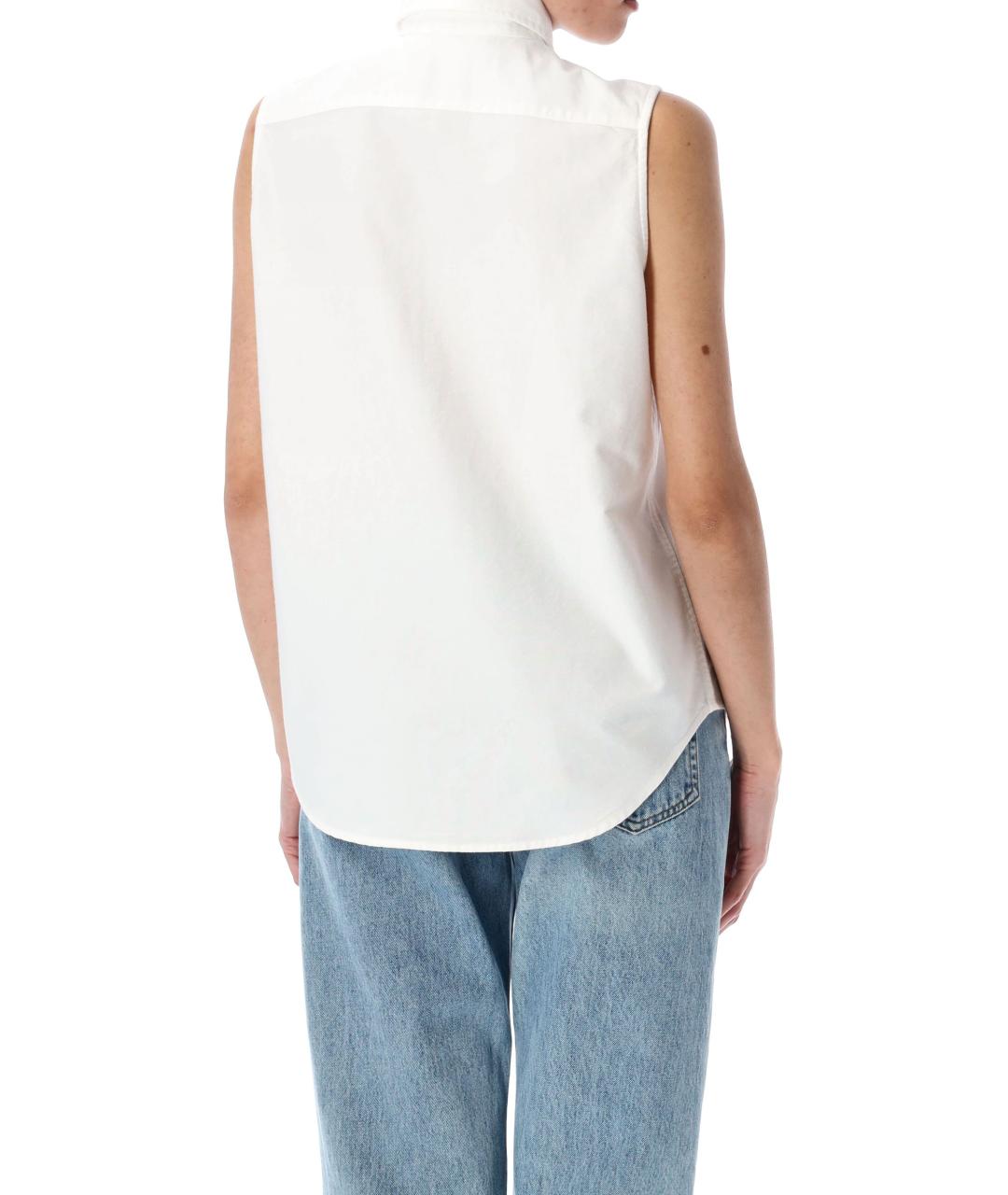 POLO RALPH LAUREN Белая хлопковая рубашка, фото 2