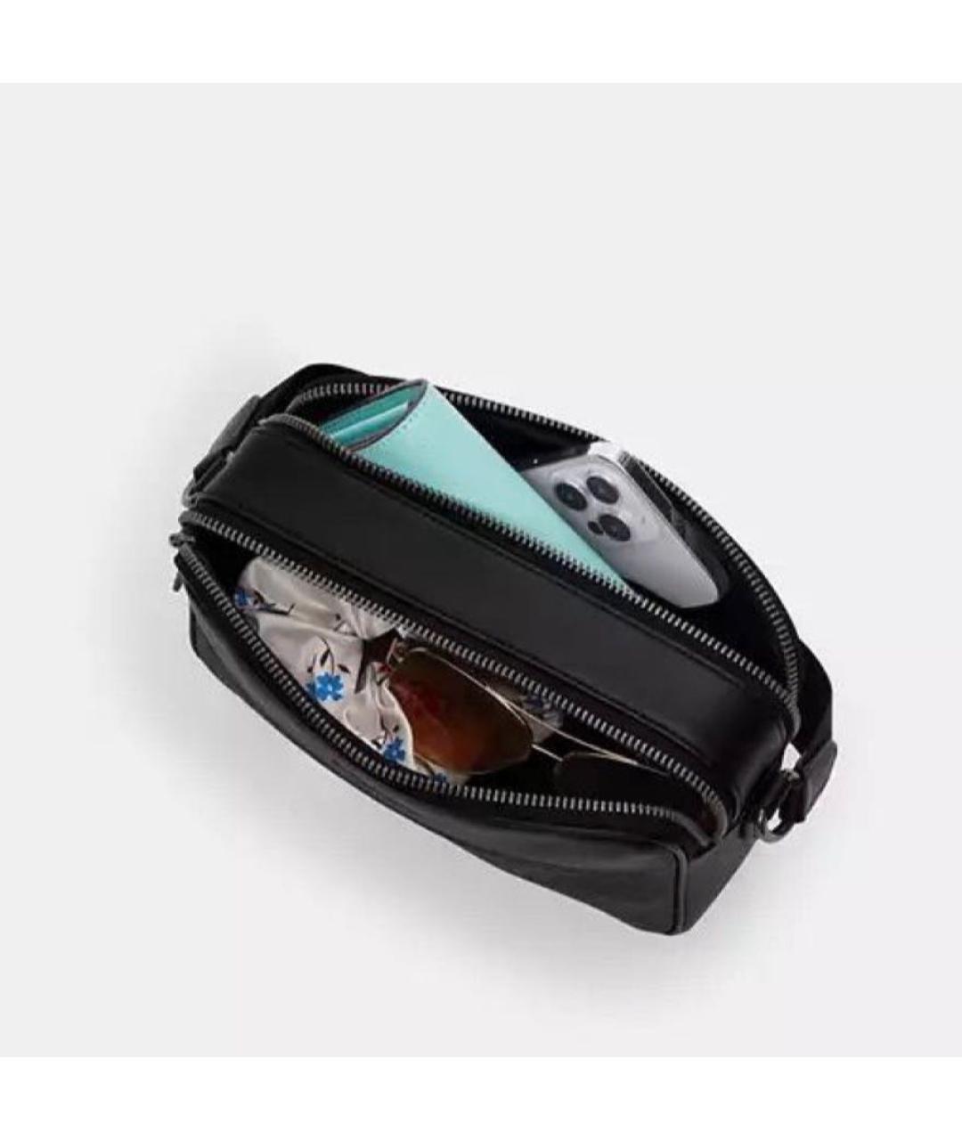 COACH Черная сумка на плечо, фото 4