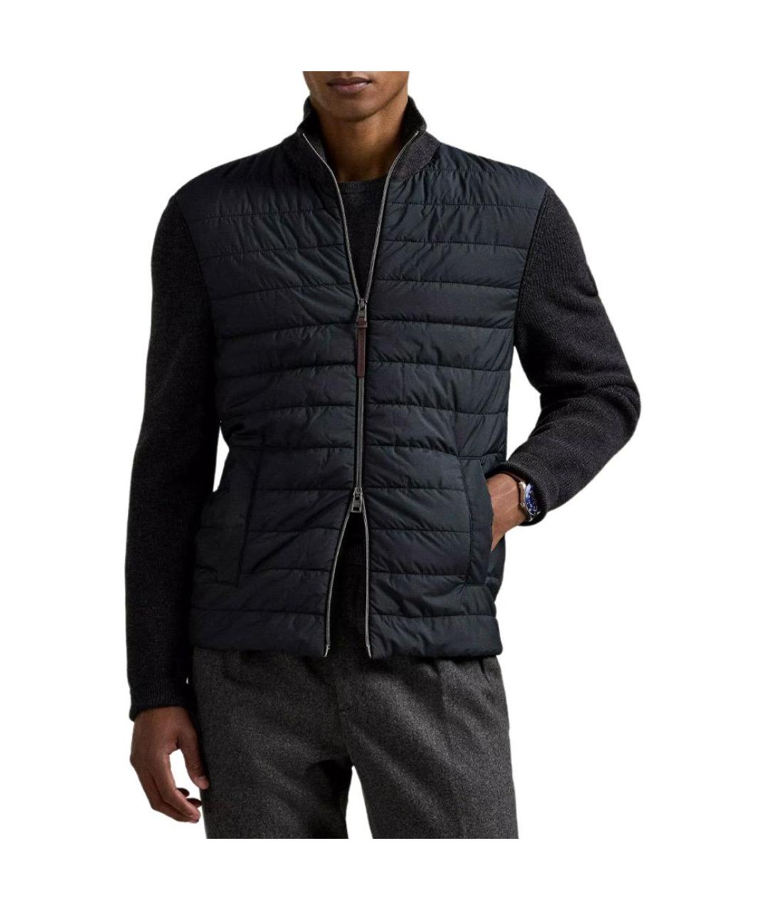 POLO RALPH LAUREN Серый пуховик, фото 2