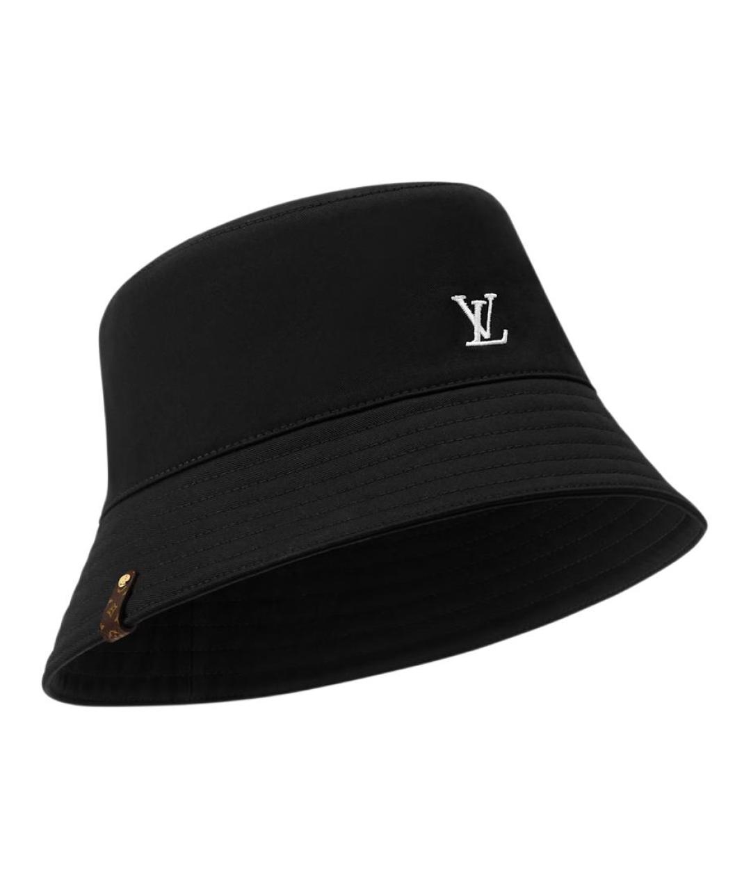 LOUIS VUITTON Черная панама, фото 4