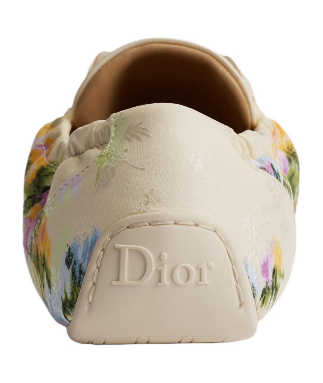 CHRISTIAN DIOR Желтые кеды, фото 4