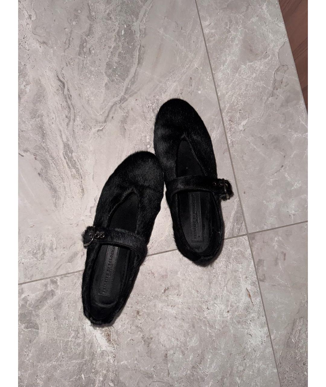 Principe di Bologna Черные туфли, фото 3