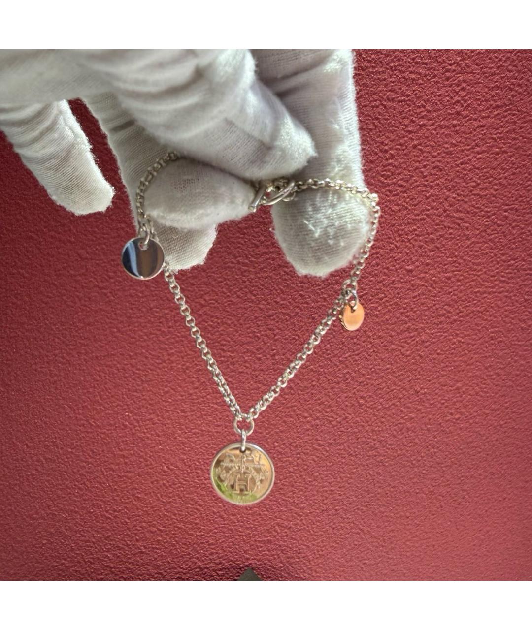 HERMES Золотой браслет, фото 5