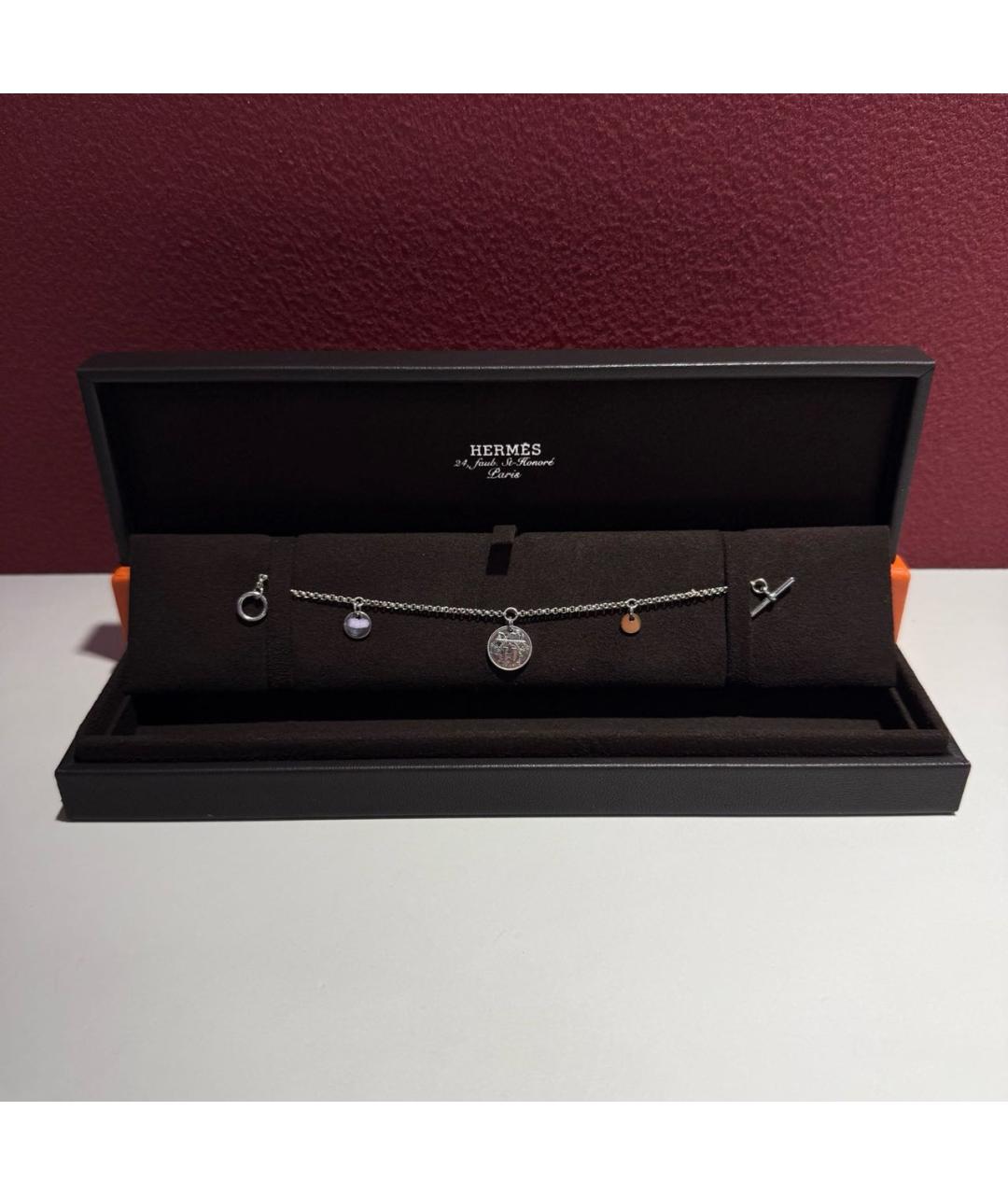 HERMES Золотой браслет, фото 2