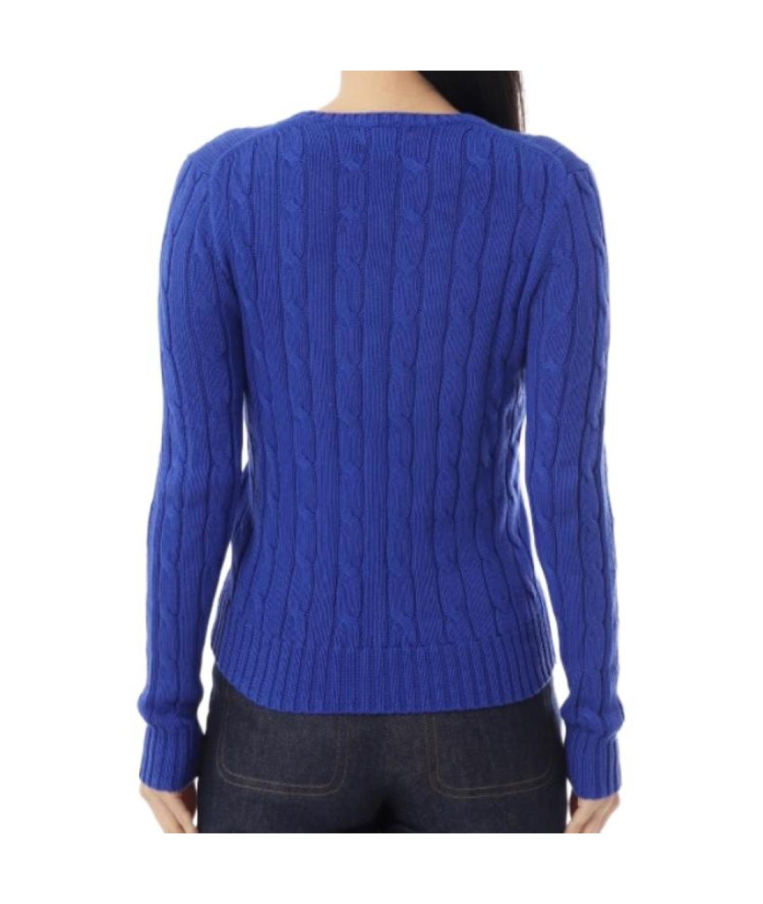 POLO RALPH LAUREN Синий джемпер / свитер, фото 2