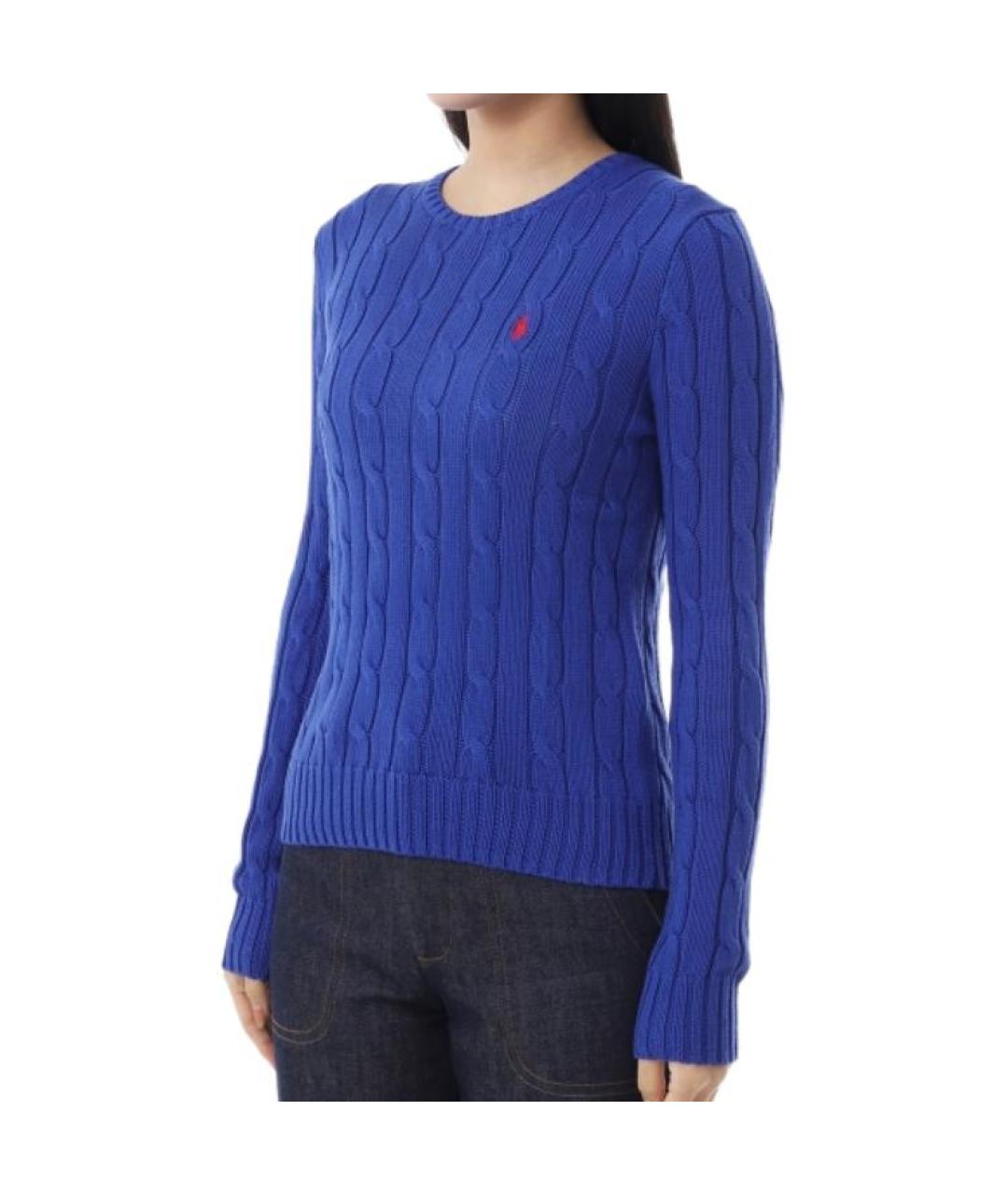 POLO RALPH LAUREN Синий джемпер / свитер, фото 4