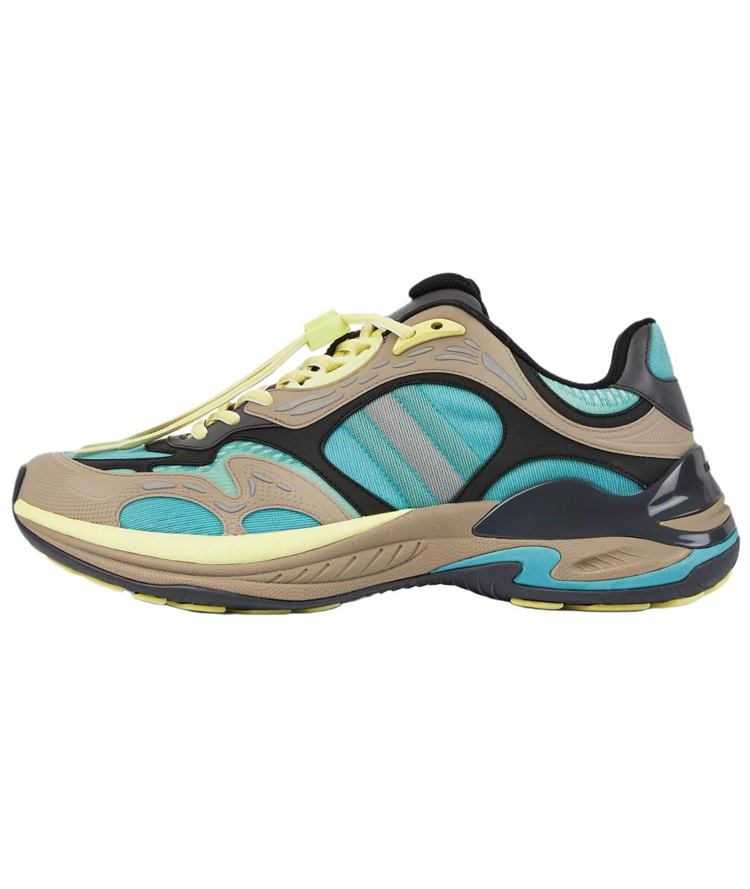 GUCCI Бежевые низкие кроссовки / кеды, фото 2