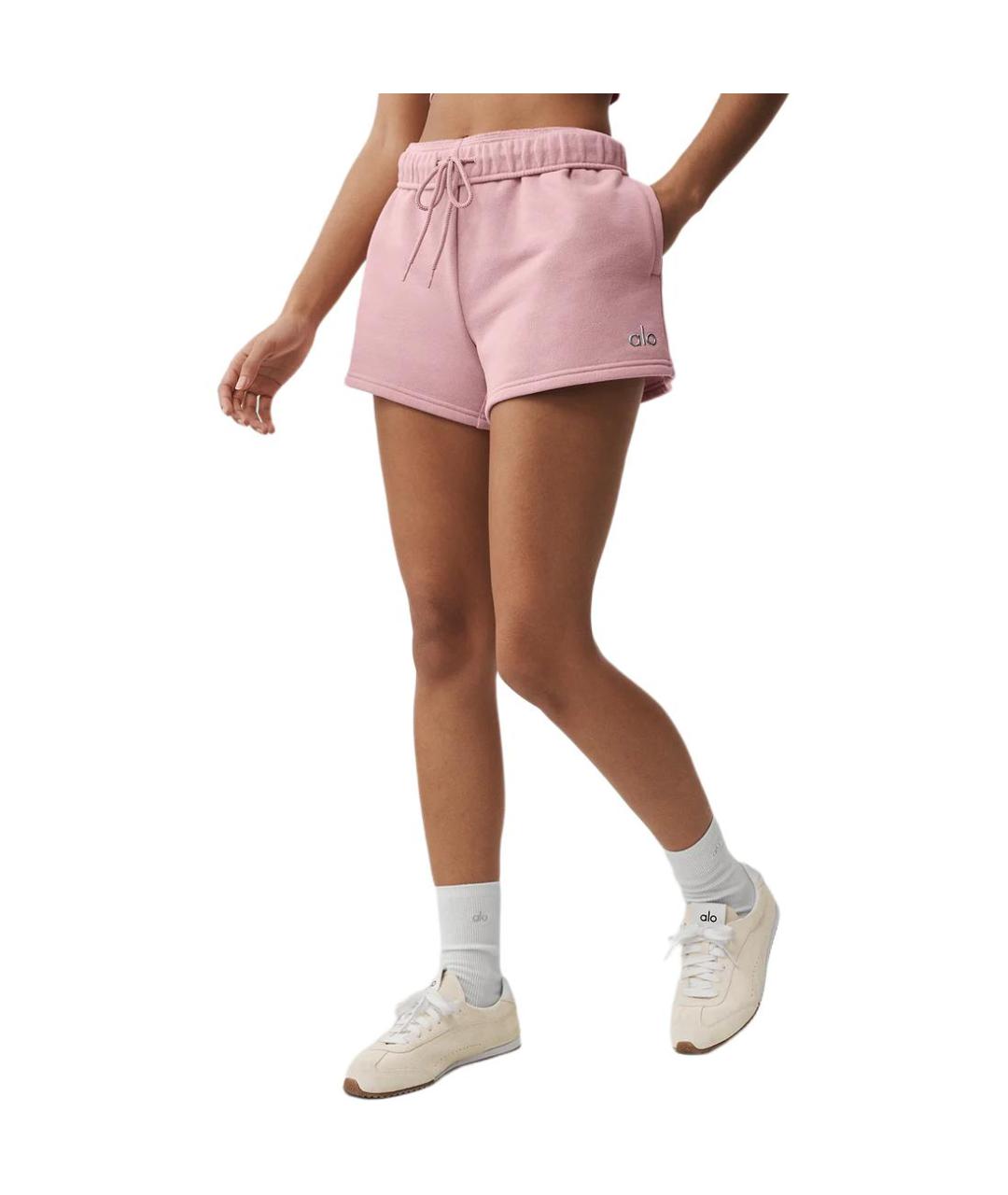 ALO YOGA Розовые спортивные брюки и шорты, фото 3