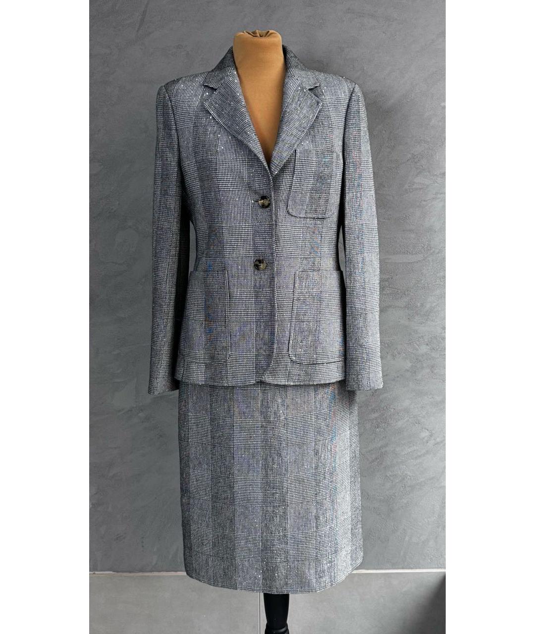 ERMANNO SCERVINO Серый костюм с юбками, фото 4