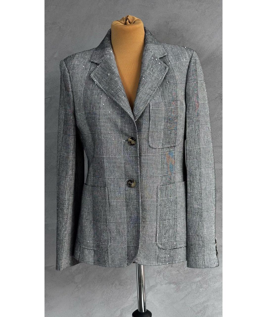 ERMANNO SCERVINO Серый костюм с юбками, фото 5