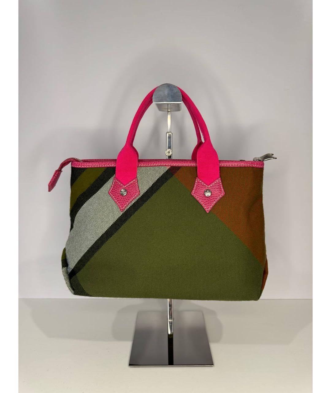 VIVIENNE WESTWOOD Зеленая сумка с короткими ручками, фото 2