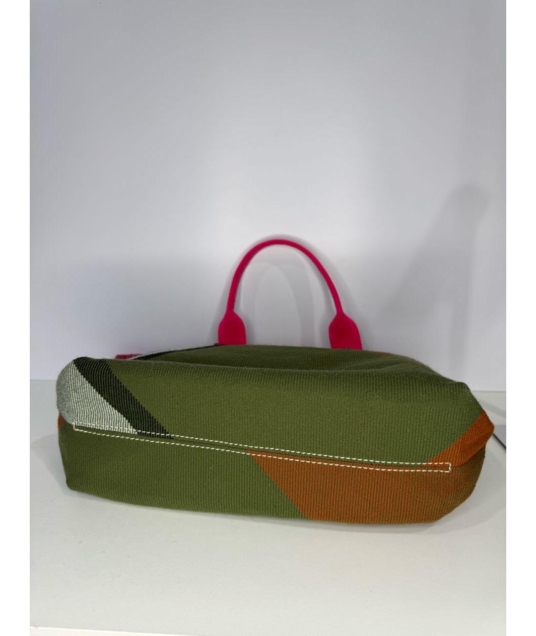 VIVIENNE WESTWOOD Зеленая сумка с короткими ручками, фото 6