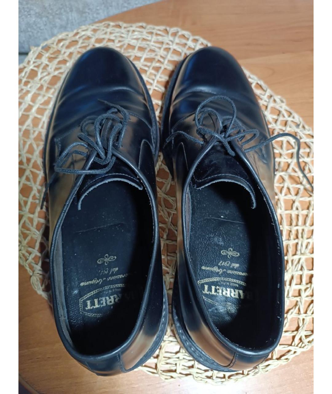 BARRETT Антрацитовые туфли из лакированной кожи, фото 3