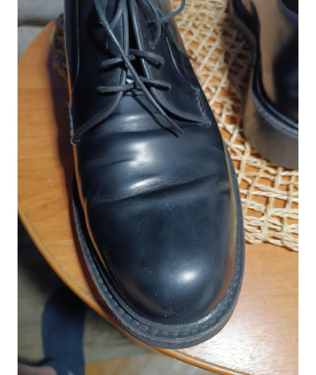BARRETT Антрацитовые туфли из лакированной кожи, фото 7