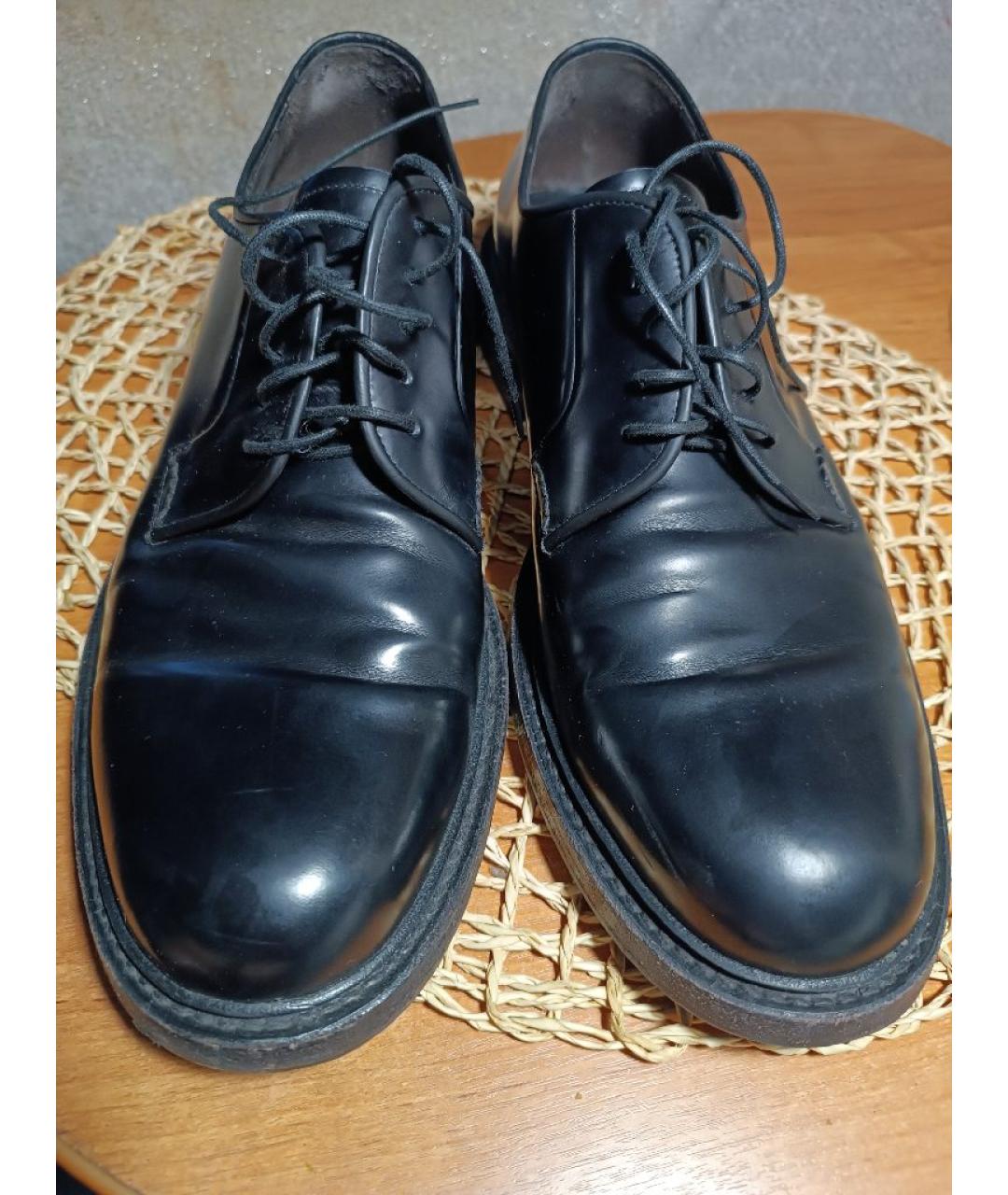 BARRETT Антрацитовые туфли из лакированной кожи, фото 2