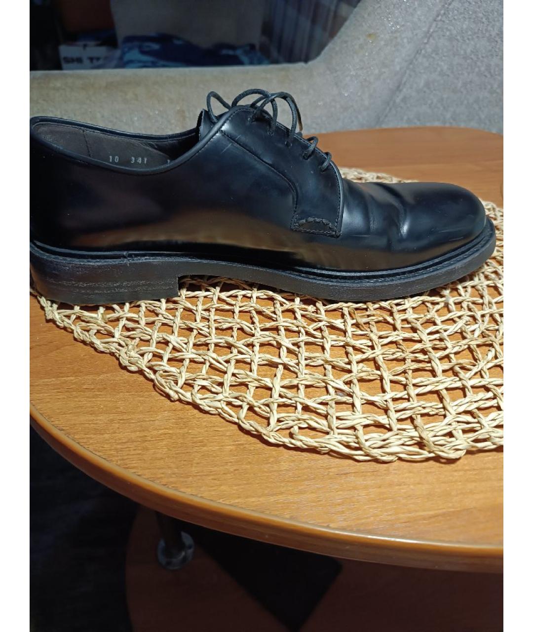 BARRETT Антрацитовые туфли из лакированной кожи, фото 10