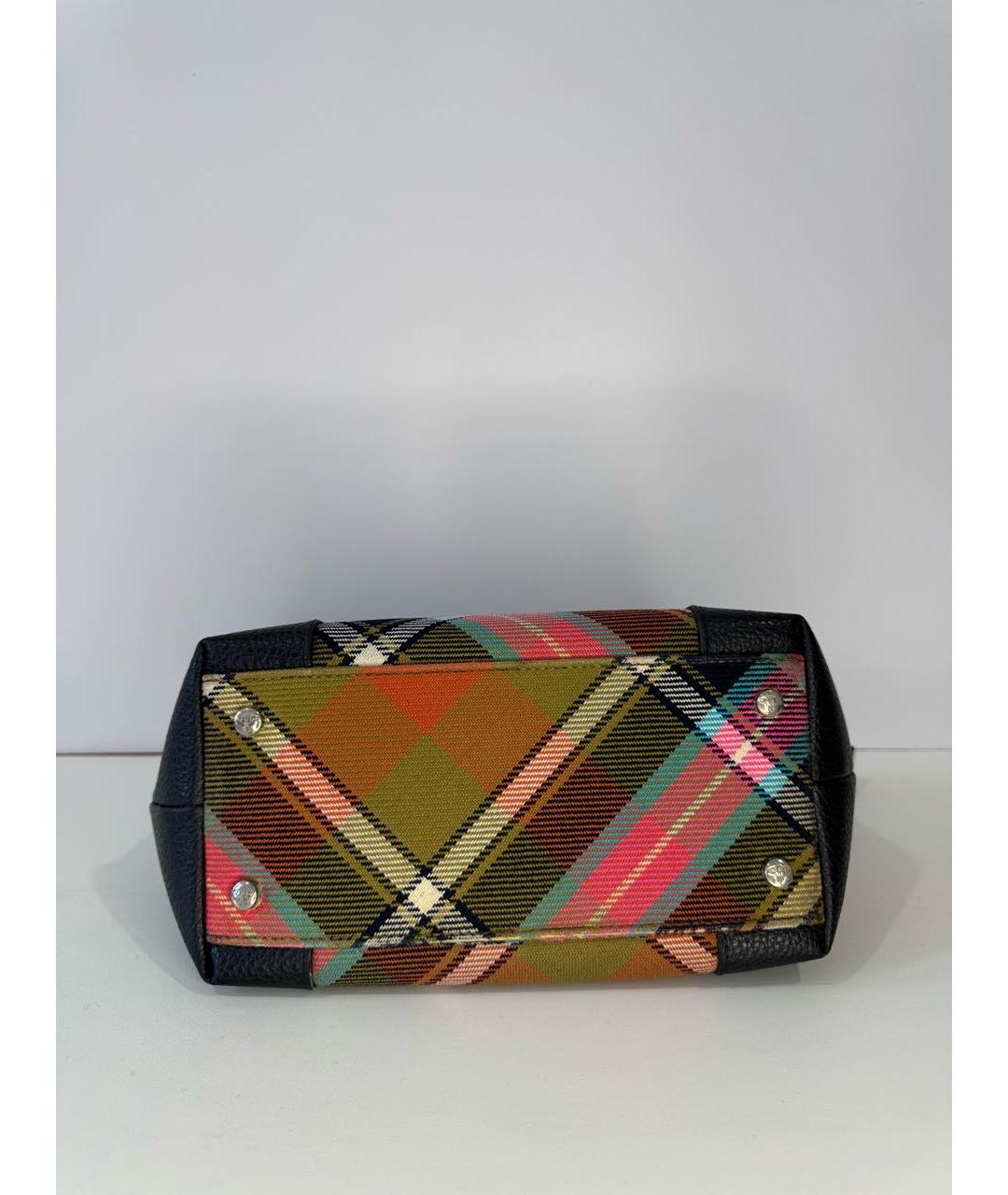 VIVIENNE WESTWOOD Мульти тканевая сумка через плечо, фото 5