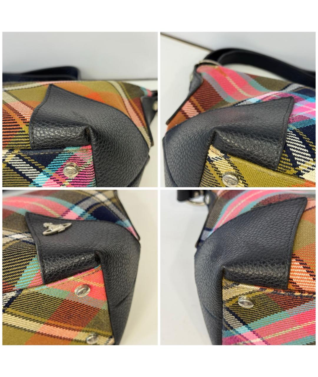 VIVIENNE WESTWOOD Мульти тканевая сумка через плечо, фото 8