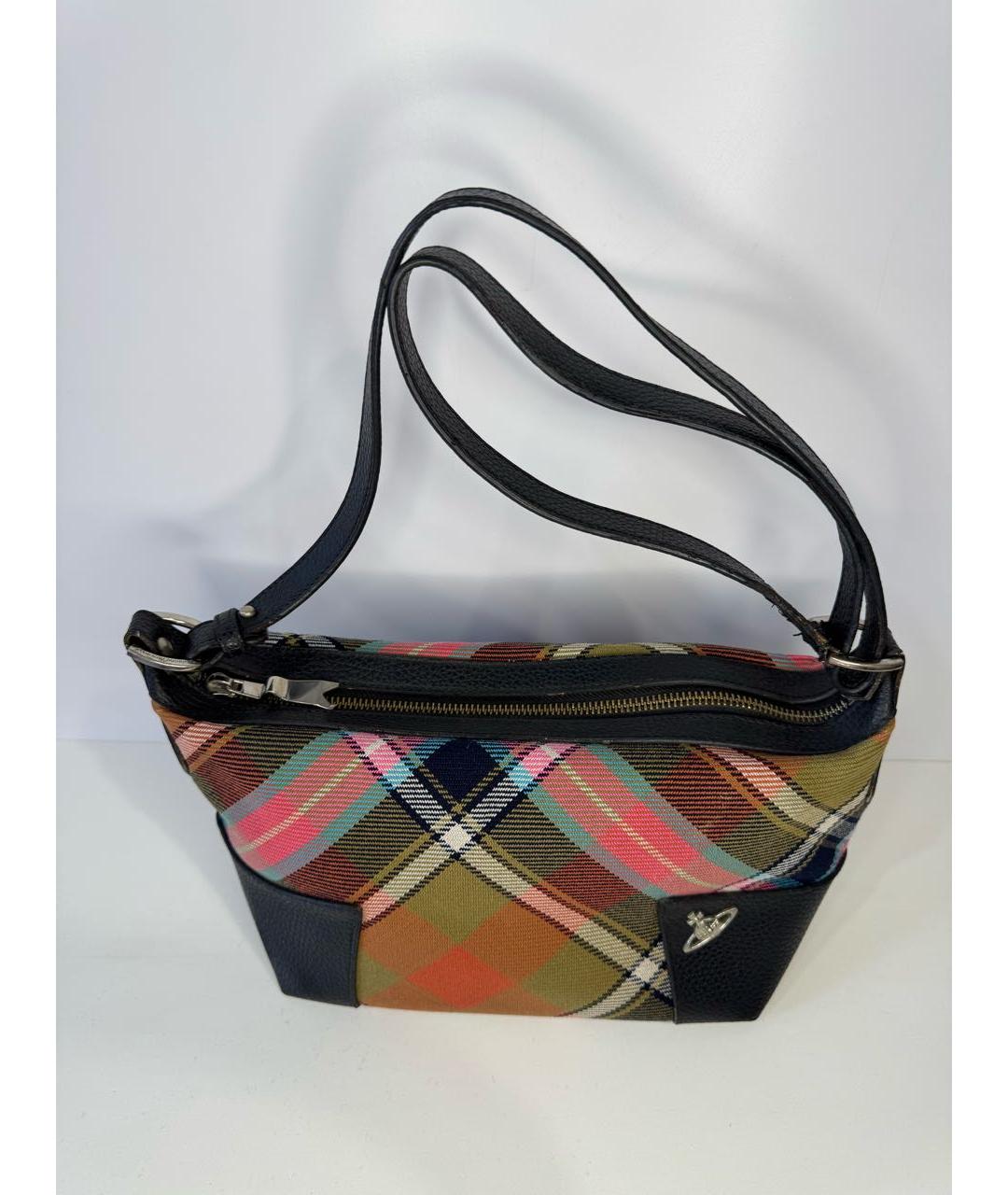 VIVIENNE WESTWOOD Мульти тканевая сумка через плечо, фото 3