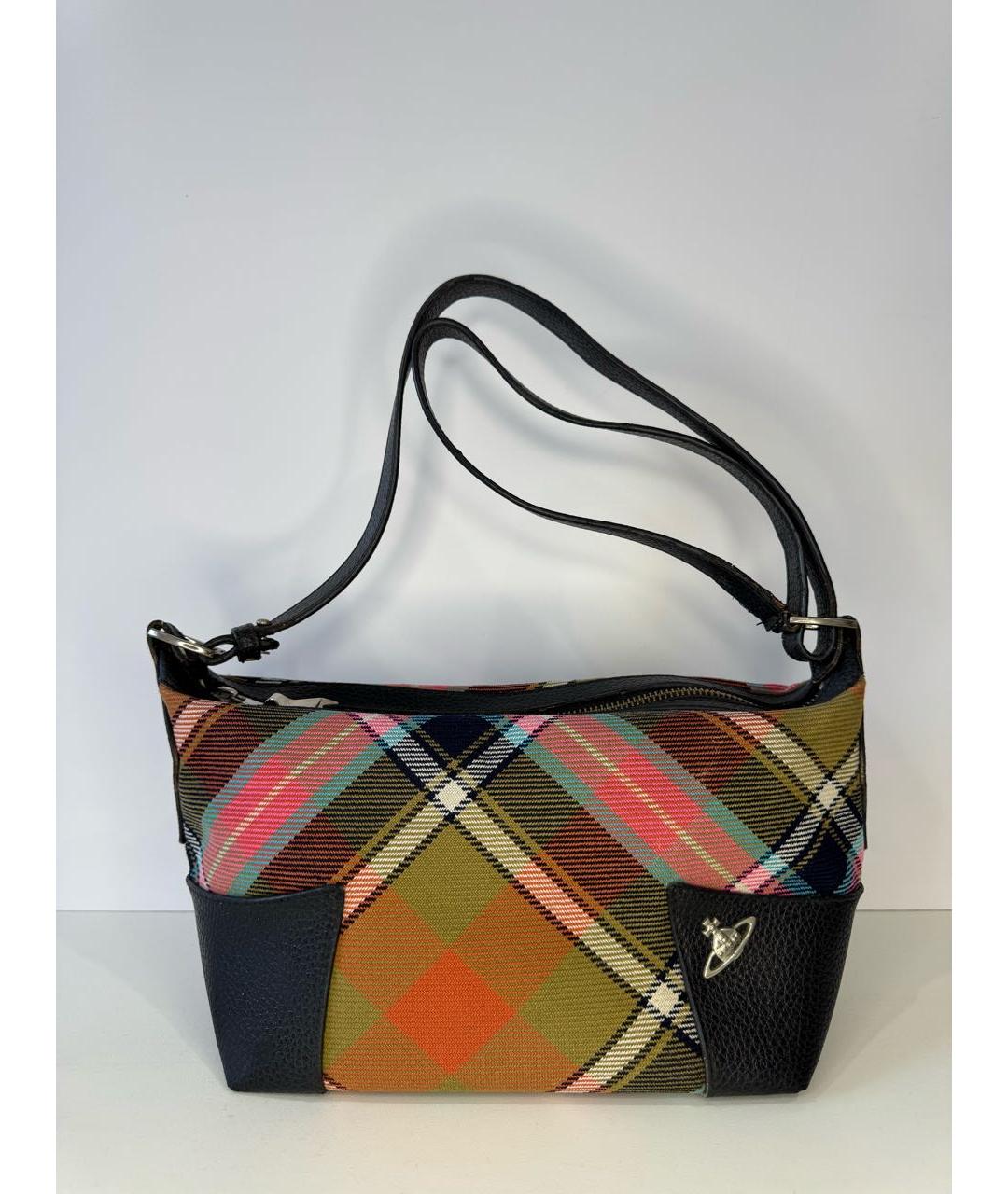 VIVIENNE WESTWOOD Мульти тканевая сумка через плечо, фото 9