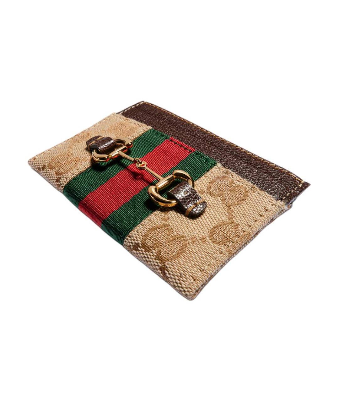 GUCCI Коричневый кардхолдер, фото 2