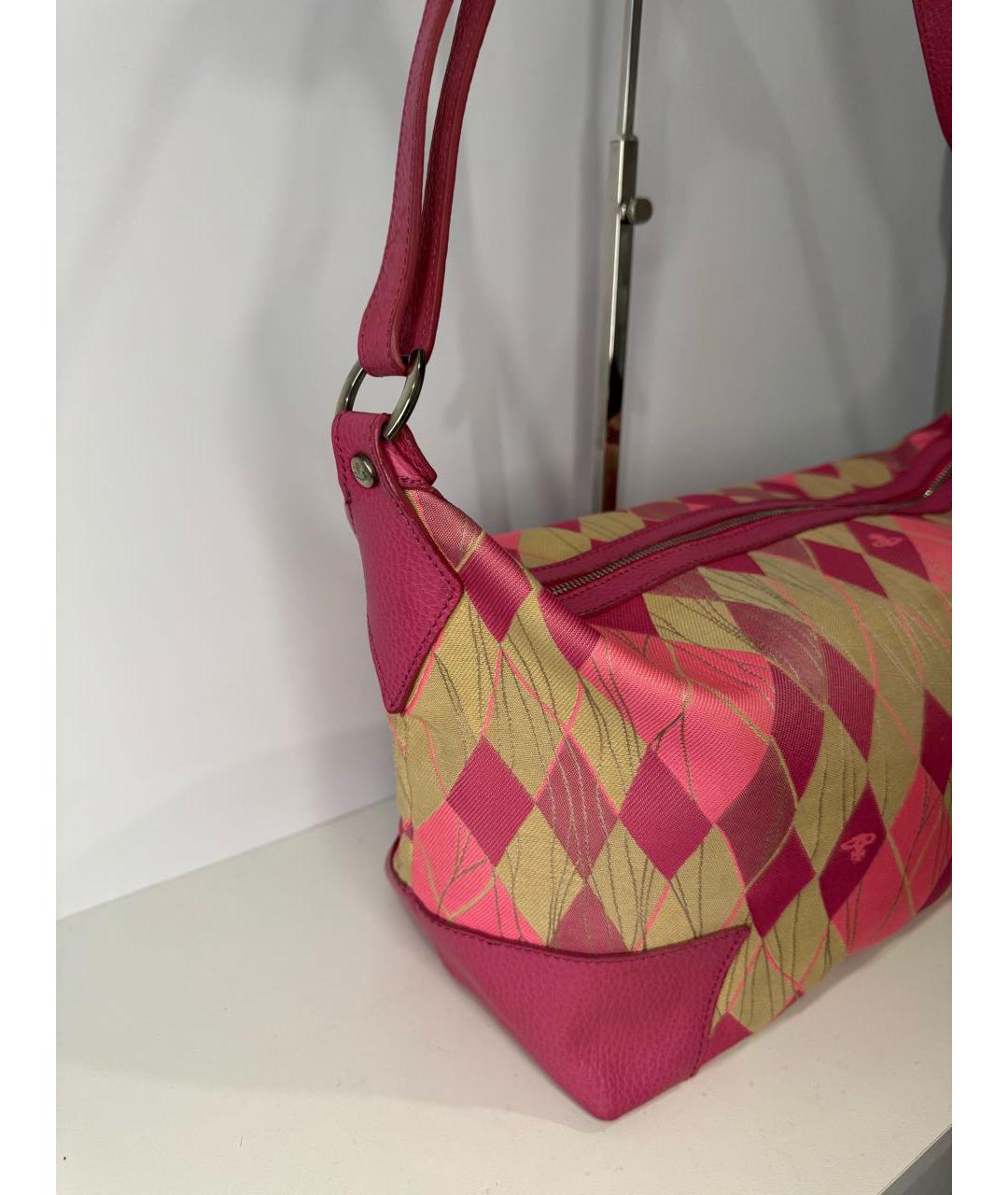 VIVIENNE WESTWOOD Розовая сумка через плечо, фото 5