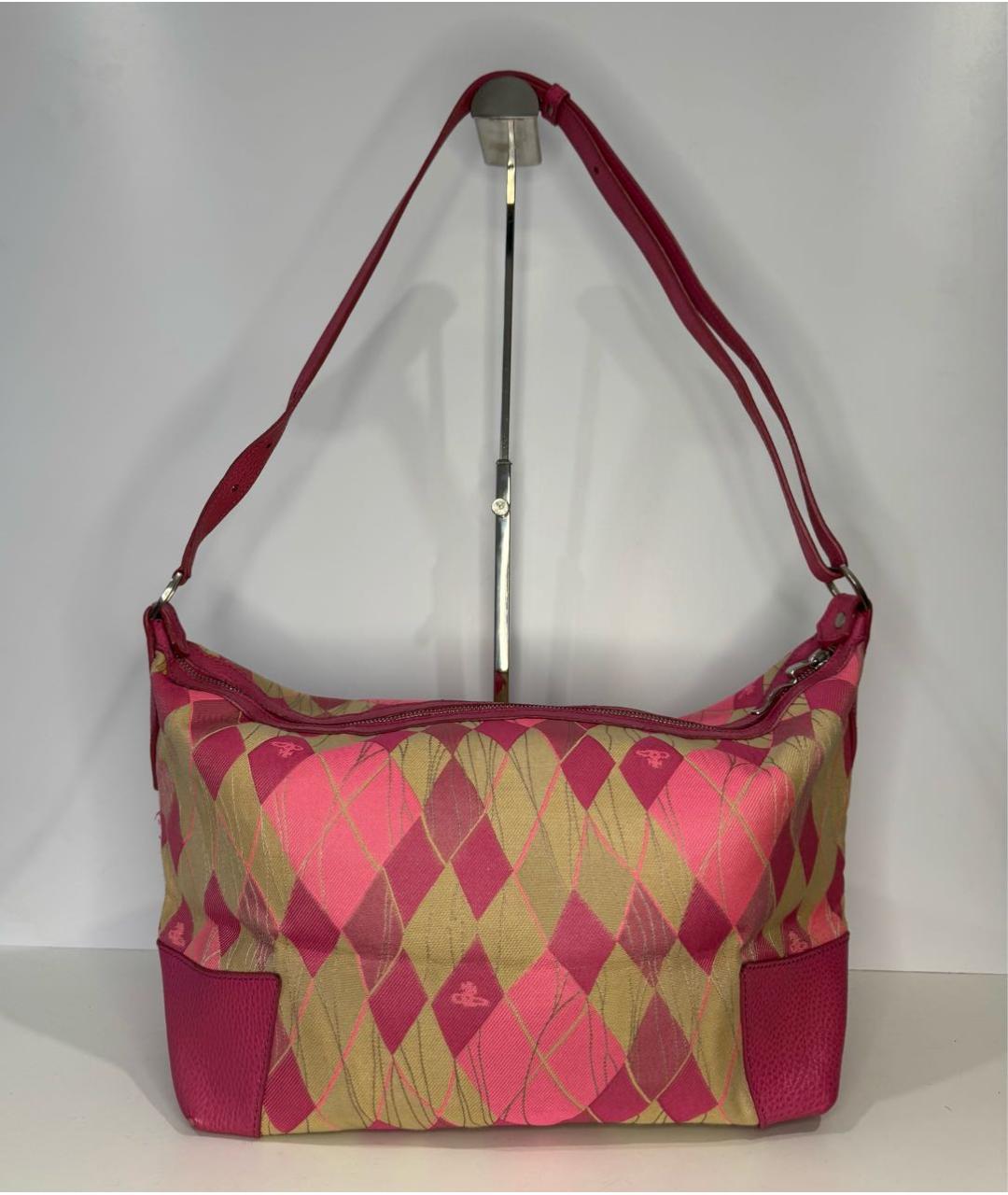 VIVIENNE WESTWOOD Розовая сумка через плечо, фото 2