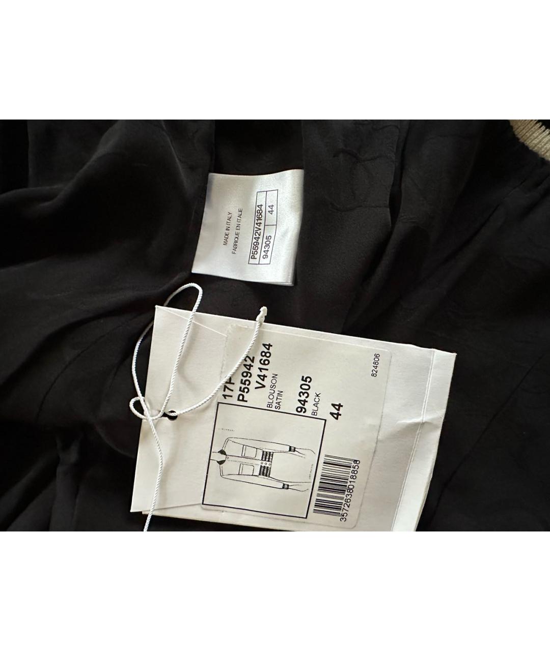 CHANEL Черная ацетатная куртка, фото 6