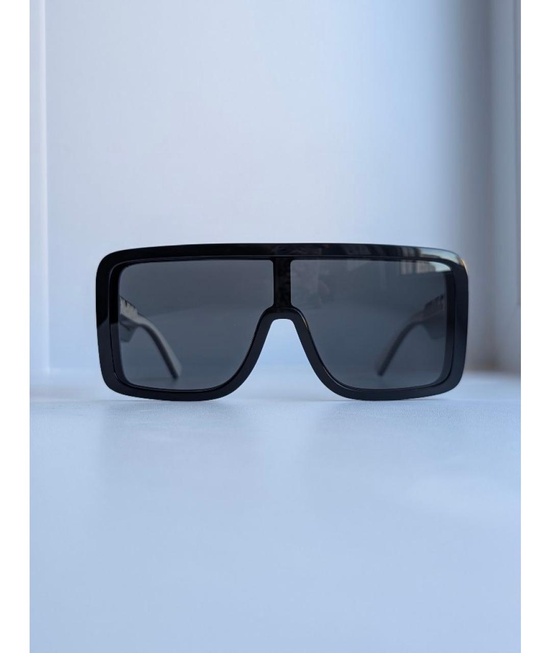 DOLCE&GABBANA Черные пластиковые солнцезащитные очки, фото 6