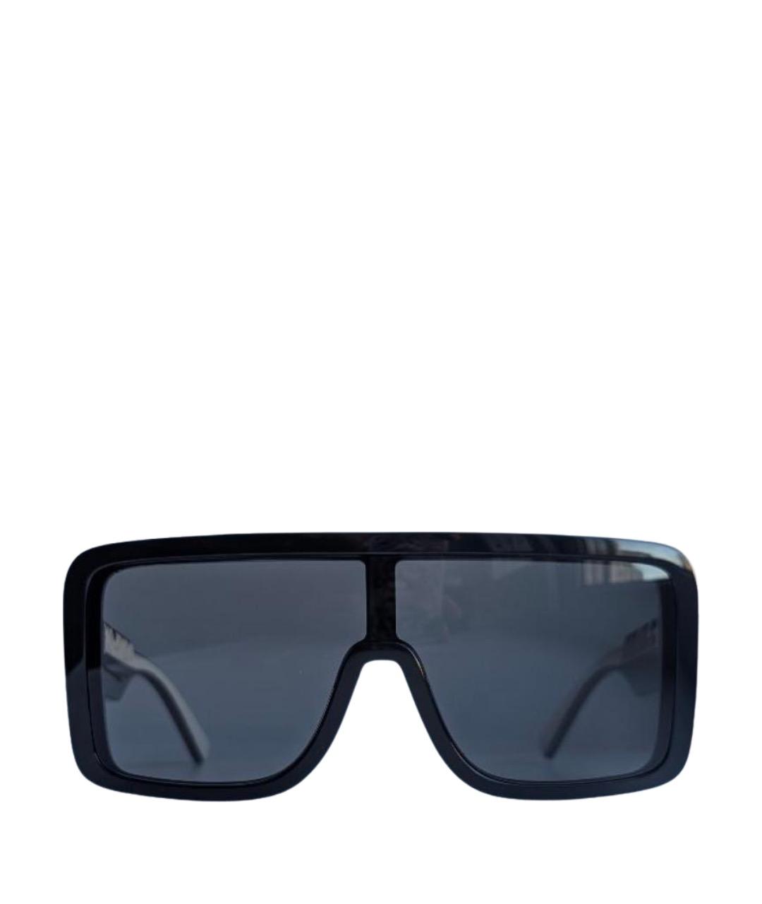 DOLCE&GABBANA Черные пластиковые солнцезащитные очки, фото 1