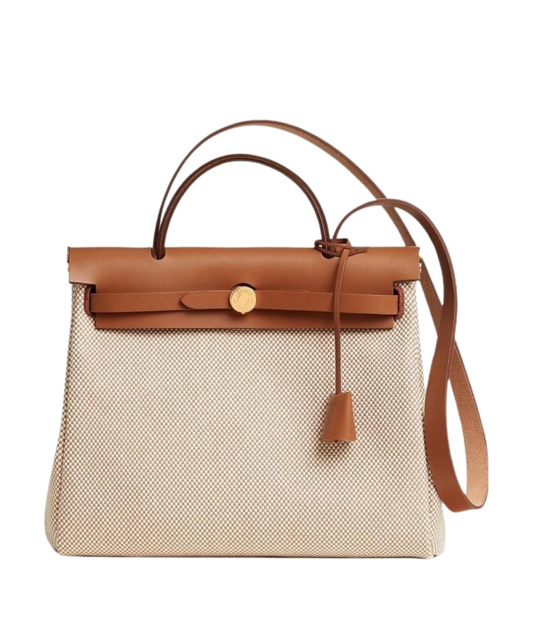 HERMES Коричневая сумка через плечо, фото 1