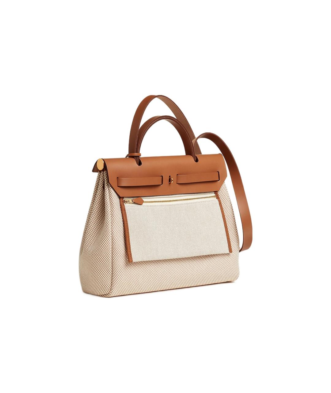 HERMES Коричневая сумка через плечо, фото 3