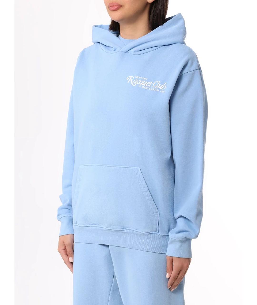 SPORTY AND RICH Голубой костюм с брюками, фото 6